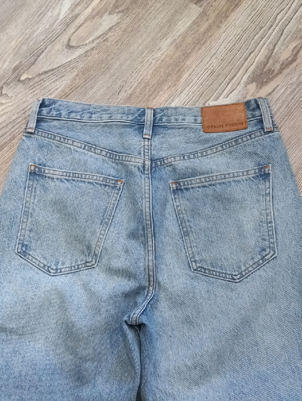Denim Forum BF High Loose 28L Light Blue Women's Jeans - Picture 4 of 16